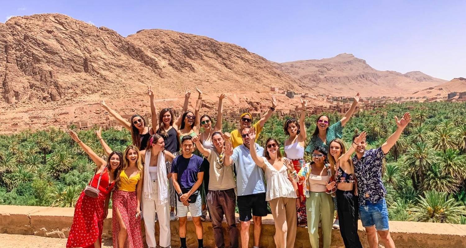 Tour de 4 días por el desierto desde Agadir a Marrakech